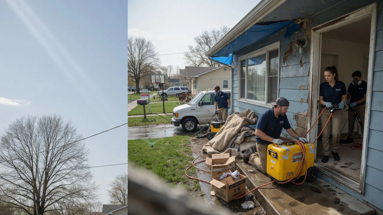 Basement Flood Cleanup in Ribera, NM near me